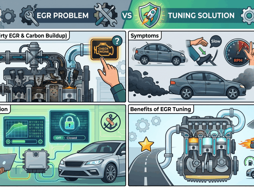 EGR-Probleme in modernen Autos und wie Tuning sie lösen kann