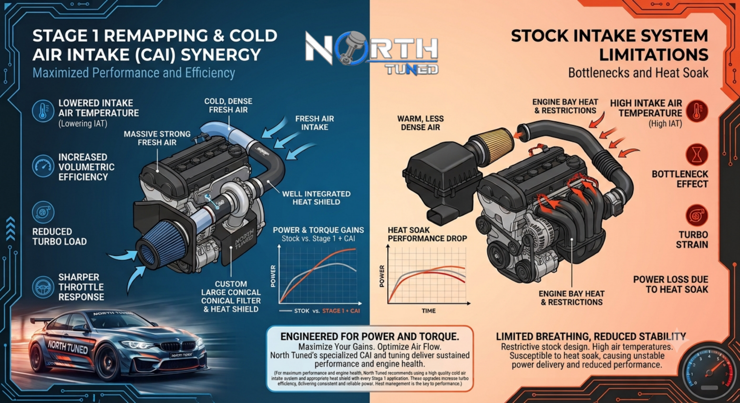 The Role of Cold Air Intakes in Stage 1 Remapping